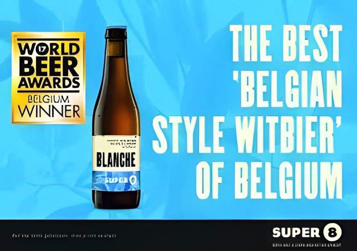 Vente bière Belge Super 8 blanche Layrac